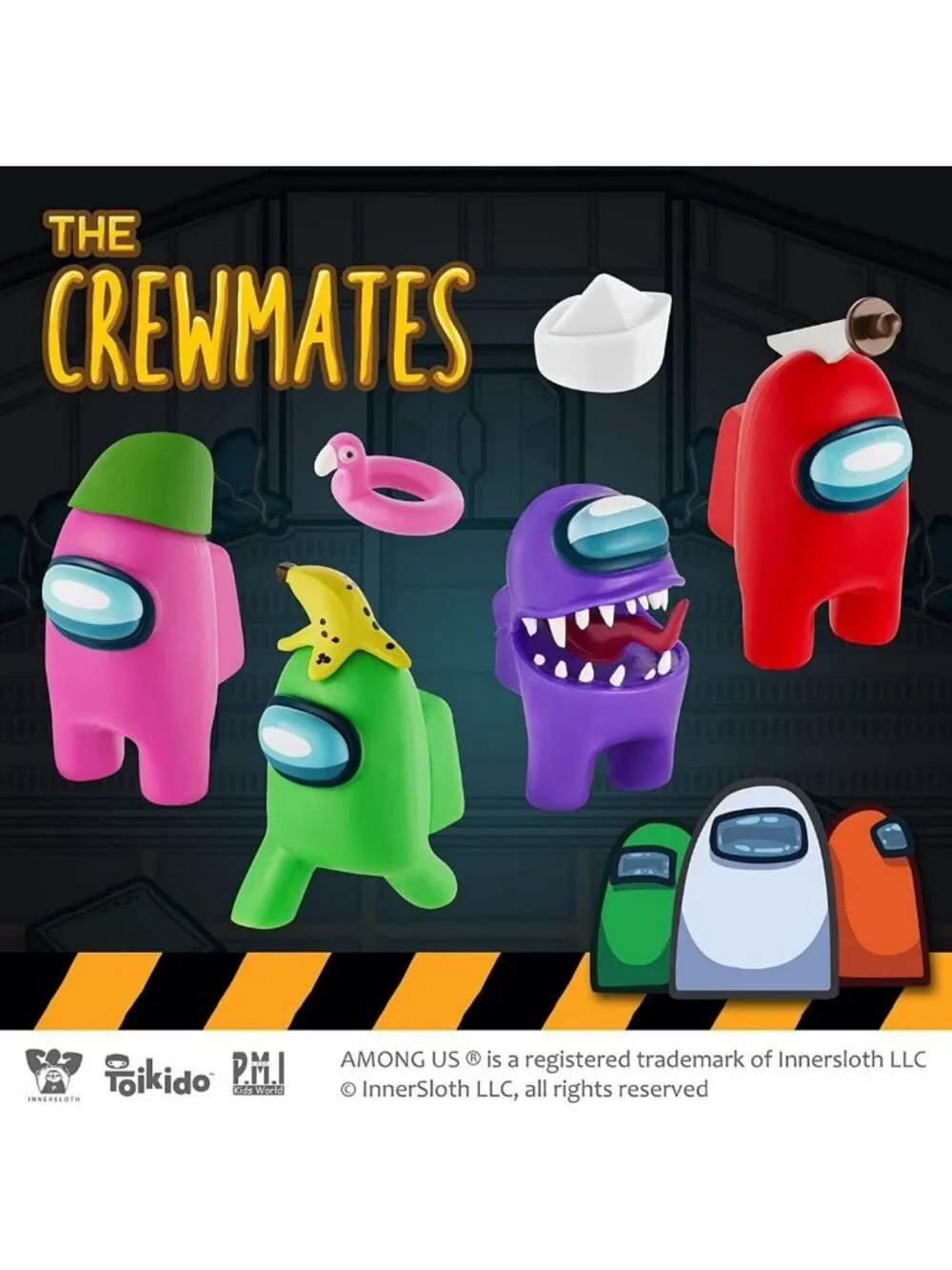 Among Us Mini Crewmate Figures Set | 16 Collectibles, 2 Hidden Impostors & Bonus